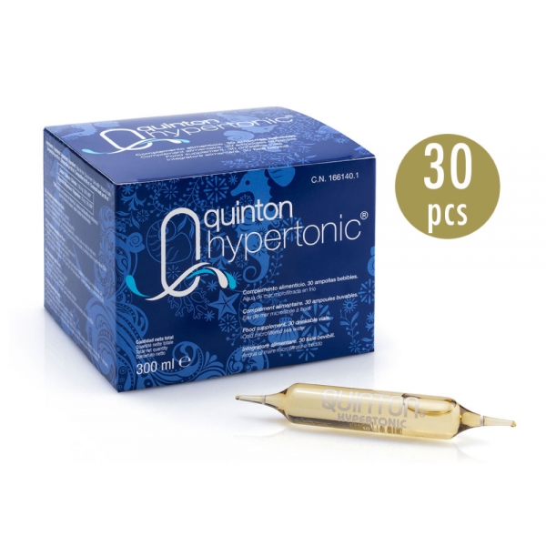 Quinton hypertonic boite de 30 ampoules